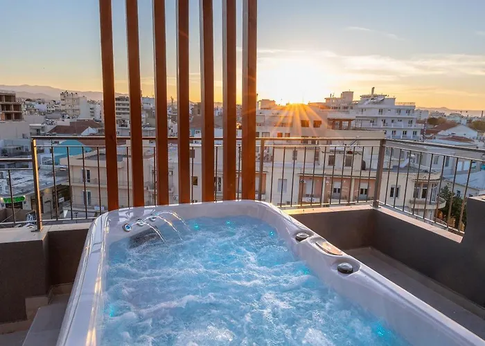 Anele Luxury - Roof Jacuzzi La Canea