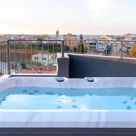 Anele Luxury - Roof Jacuzzi Апартаменты Ханья