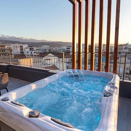 Anele Luxury - Roof Jacuzzi * Ханья