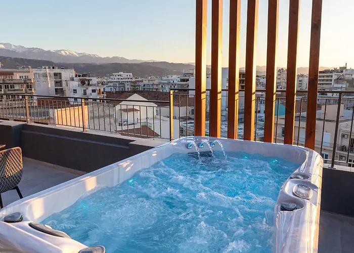 Anele Luxury - Roof Jacuzzi * Chania (Crete)