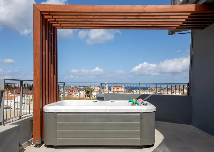 Anele Luxury - Roof Jacuzzi * Χανιά